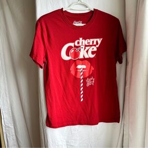 Cherry Coke Red T Shirt Size M ♥️💋